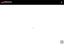 Tablet Screenshot of mirmanconstruction.com